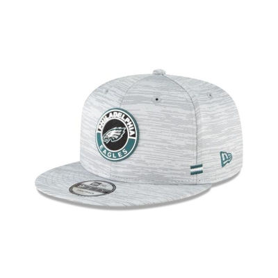 Philadelphia Eagles Gorra | New Era Official NFL Fall Sideline 9fifty Snapback Cap Mexico - Grises